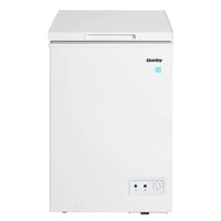 Danby - Congélateur coffre 3,5 pi³ - Blanc-Prêt pour le garage : Le congélateur peut fonctionner à des températures allant de 0°F à 110°F (-17°C à 43°C)