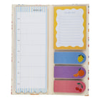 Moments Of Joy - Bloc-notes et notes autocollantes -Modèle pliable compact avec fermeture élastique pour un rangement et un transport faciles