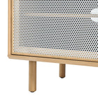 Modway - Kurtis 67 po Meuble à disques TV et vinyle, Chêne-9