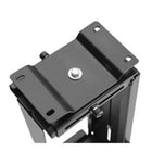 MotionGrey - Support d’unité centrale sous bureau - Support CPU ajustable avec rotation à 360° pour tours d’ordinateur - Noir-Construction en acier durable : cadre métallique robuste supportant jusqu’à 22 lb (10 kg), idéal pour une utilisation à long terme à la maison ou au bureau