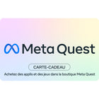 META Quest - Carte-cadeau de 75 $ [Code Electronique]-Choisissez le montant que vous voulez envoyer, le solde prépayé est instantanément prêt à l’emploi et n’expire jamais.