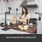 Mevo Start Caméra Live Streaming Sans Fil - 1080p Full HD avec Micro Intégré - Noir-Configurations streaming polyvalentes : Mevo Start caméra live streaming s'intègre sans soucis dans les ordinateurs ou ordinateurs portables avec le mode webcam, RTMP et protocole NDI|HX