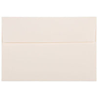 JAM Paper - Enveloppes d'invitation A8 Strathmore - 5,5 po x 8,125 po - vergé blanc naturel - paquet de 50 (75134I)-Enveloppes en papier vergé blanc naturel
