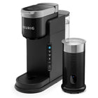 Keurig  - Cafetière une tasse à la fois et mousseur K-Café  Barista Bar​-Café court : Utilisez n’importe quelle capsule K-Cup  pour infuser un café court concentré de 59 mL (2 oz)