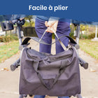 Journey - Déambulateur de mobilité vertical UPWalker EZ Lite - noir-Comprend une conception avec centre de gravité équilibré pour aider à améliorer la sécurité de l’utilisateur