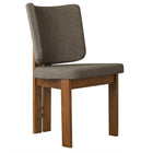 Modway - Alba Rembourrage sans bras Chaises de salle à manger Ensemble de 2 - Taupe-6