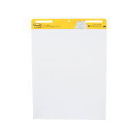 Post-it - Tableau à feuilles mobiles, blanc, 25 po l x 30 po L (63,5 cm l x 76 cm L), 30 feuilles/tableau-Blanc