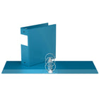 Davis Group Super économie, Reliure à anneaux ronds 3 po, paquet de 6 – Bleu Turquoise-2 po
