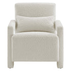 Modway - Mirage Boucle Tapis Fauteuil - Ivoire-Capacité de poids : 330 lb