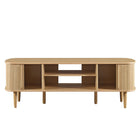 Modway - Contour 55 po Meuble TV, Chêne-8