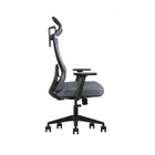 Kopplen - Chaise De Bureau Avec Appui-tête Et Accoudoirs - Gris-Accoudoirs réglables en hauteur sur 2 axes en PU pour un soutien équilibré.