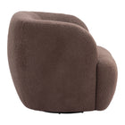 Zuo - Govan Chaise pivotante - Brun-Dimensions: 30,3 po L x 29,9 po L x 26,8 po H
