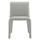 Modway - Rhodes Tissu tapis Chaise à manger - Gris colombe-9