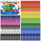 Kwik Stix - TPG644 Ensemble de bâtons de peinture à la tempera solide - 144 couleurs classiques - 12 de chaque couleur-La formule à séchage rapide leur permet de sécher en 90 secondes.