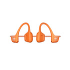 Shokz - OpenRun Pro2 Mini Écouteurs Bluetooth à Conduction Osseuse - Orange-Conscience de l’Environnement - Le design ouvert sur les oreilles, signature de SHOKZ, vous permet de continuer vos entraînements tout en restant vigilant aux alentours. L’écoute sans fuites garantit que votre audio reste uniquement pour vous