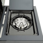 Kenmore - Barbecue au gaz à 4 brûleurs avec brûleur latéral - Tout noir-622 pouces carrés de surface de cuisson totale (442 po² principale, 180 po² grille de réchaud).