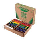 Crayola - crayons de couleur format Classpack - Paquet de 462-Les pointes prétaillées restent affutées longtemps et reprennent forme facilement