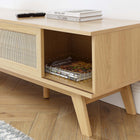 Modway - Soma 60 po Meuble TV, Chêne-MDF et panneau de particules
