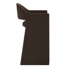 Modway - Talia 41 pouces Cuir végane Tabouret de bar - Marron chocolat-Siège/dossier rembourré fixe