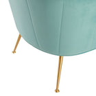 Modway - Veronica Chenal Touffé Performance Velvet Fauteuil - Monnaie-Capacité de poids de la chaise : 331 lb