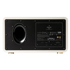 Edifier - Haut-parleur de table rétro S300, audio Hi-Res avec LDAC, système sans fil multi-pièces AirPlay 2, puissance RMS de 80 W et télécommande – Ivoire-Connectez votre enceinte à un réseau Wi-Fi, basculez facilement entre les sources d’entrée, contrôlez la lecture en toute simplicité, personnalisez les effets sonores selon vos préférences et accédez au manuel d’utilisation numérique en tout temps