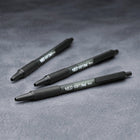 BIC – Stylos à bille SoftFeel rétractable – 1,0 mm – noir – paquet de 12  -La prise coussinée et le corps caoutchouté souple assurent le confort et aident à prévenir la fatigue