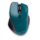 Souris USB-C Blue LED sans fil de Verbatim - Sarcelle-Forme ergonomique - la souris tient bien sous la main et peut être utilisée confortablement pendant des heures