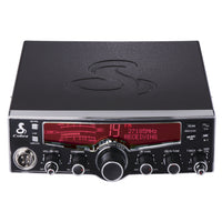 Cobra - Radio CB 29 LX double mode AM/FM-Écran facile à lire avec options d'affichage vert, bleu, orange et rouge.
