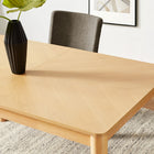 Modway - Alba Extensible Table à manger, Chêne-Capsules de pied non marquées