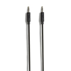 NXT Technologies - Câble de 4 pi tressé, mini prise casque stéréo de 3,5 mm, noir-Le câble tressé de 4 pi résiste aux accrocs et aux enchevêtrements