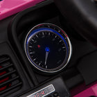 Aosom - Voiture électrique pour enfants 2 places 12v rc camion de police 2 places - rose-Couleur : Rose 