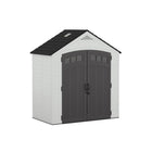 Suncast - Remise de rangement Vista 7 x 4 pi - Ice Cube-Les panneaux en résine multi parois sont conçus pour la solidité et la durabilité.