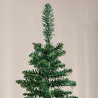 HOMCOM - Arbre de Noël Artificiel 7 Pieds Arbre Effilé Décoration Fête - Vert-Couleur : Vert 