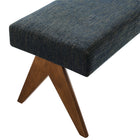 Modway - Lyra 47" Tissu tapis Banc - Azure-8