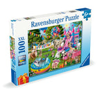 Ravensburger - Anniversaire & diadème Puzzle 100 pièces XXL-Dimensions du puzzle : 19,29 x 14,17 po