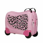 Samsonite - Valise Dream Rider Ride-On - Léopard-Les sangles croisées élastiques aident à sécuriser le contenu