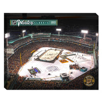 Winter Classic 16x20 sur toile 2023 Penguins vs Bruins-H - Toile encadree - 31" x 2"-Impression sur toile de qualité supérieure avec bordures enveloppées