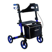 Journey - Déambulateur de mobilité Breeze Rollator - bleu-La conception légère de type rollator offre un soutien fiable pour la mobilité quotidienne
