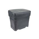 Tillson Brands - Grand bac à sel, gris, 200 kg, 23 po L x 32 po L x 30 po H-Bacs durables en polyéthylène haute densité