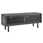 Modway - Kurtis 47 po Meuble TV, Fusain-Meuble téléviseur urbain moderne