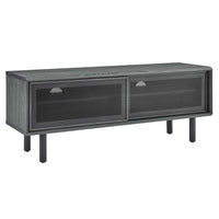 Modway - Kurtis 47 po Meuble TV, Fusain-Meuble téléviseur urbain moderne