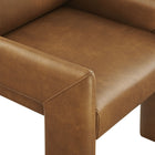 Modway - Daven Cuir végane Fauteuil à manger - Canyon-9
