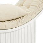 Modway - Aperture Alcôve ronde Chaise d’accent - Blanc-7