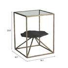 Zuo - Ranol Table d’appoint - Laiton-6