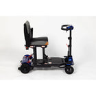 Monarch - Genie Scooter de mobilité pliable léger - bleu-Le design à propulsion arrière favorise une maniabilité fluide dans les espaces restreints