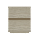 Manhattan Comfort - Evelyn 20" Table de nuit moderne à 3 tiroirs - Naturel - Lot de 2-Assemblage à domicile requis Tout le matériel inclus