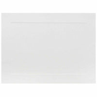 JAM Paper - Cartes de correspondance plates vierges, format A6, 4-5/8 po x 6-1/4 po, panneau blanc, paquet de 100-Couleur: Couleur: Panneau blanc