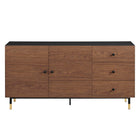 Modway - Nexus Buffet d’armoire de rangement - Noyer noir-7