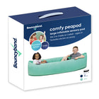 Bouncyband - Peapod confortable, capsule sensorielle gonflable, 80 po, vert-La concentration est augmentée par l'étreinte douce du peapod soulageant l'anxiété et le stress