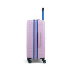 Reebok - Valise à roulettes pivotantes à coque rigide 26 po Hoop - Rose-Système d’extension à fermeture éclair offrant 20 % d’espace de rangement supplémentaire